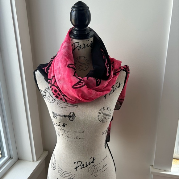 Beach Sarong Coverup Shawl Scarf with Coconut Shell Sarong Clip - Picture 4 of 16